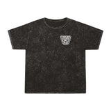 Mineral Wash Unisex T-Shirt - Retro Style Fatty Naked Brass Knuckles Monkey