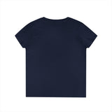 Ladies' V-Neck T-Shirt - Tranquility & Serenity Design | Relaxed Casual Wear