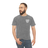 Mineral Wash Unisex T-Shirt - Retro Style Fatty Naked Brass Knuckles Monkey