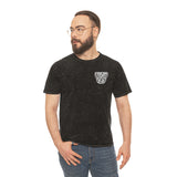 Mineral Wash Unisex T-Shirt - Retro Style Fatty Naked Brass Knuckles Monkey