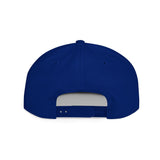 Ubiquitous Flat Bill Snapback Hat - Trendy Mountain Design for Adventurers