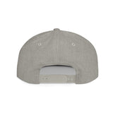 Ubiquitous Flat Bill Snapback Hat - Trendy Mountain Design for Adventurers