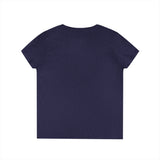 Ladies' V-Neck T-Shirt - Tranquility & Serenity Design | Relaxed Casual Wear