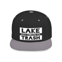 Lake Trash Snapback Hat | Cool Summer Accessory for Lake Lovers, Outdoor Fun Gear, Fisherman Gift, Casual Everyday Wear, Beach Day Essential