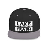 Lake Trash Snapback Hat | Cool Summer Accessory for Lake Lovers, Outdoor Fun Gear, Fisherman Gift, Casual Everyday Wear, Beach Day Essential