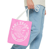 Copy of Lake Trash Pink Tote Bag — Drink • Float • Relax Beach Tote