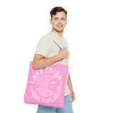 Copy of Lake Trash Pink Tote Bag — Drink • Float • Relax Beach Tote