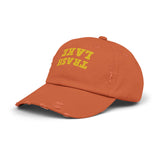 Trendy Distressed Cap for Casual Style, Unisex Adjustable Baseball Hat, Gift Idea for Sports Lovers, Everyday Wear, Summer Accessory