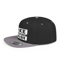 Lake Trash Snapback Hat | Cool Summer Accessory for Lake Lovers, Outdoor Fun Gear, Fisherman Gift, Casual Everyday Wear, Beach Day Essential