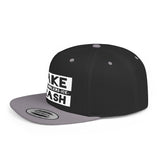 Lake Trash Snapback Hat | Cool Summer Accessory for Lake Lovers, Outdoor Fun Gear, Fisherman Gift, Casual Everyday Wear, Beach Day Essential