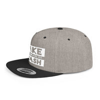 Lake Trash Snapback Hat | Cool Summer Accessory for Lake Lovers, Outdoor Fun Gear, Fisherman Gift, Casual Everyday Wear, Beach Day Essential
