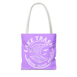 Tote — Lake Trash Tote Bag: 'Drink Float Relax' Beach & Lake Day Bag