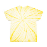 Vibrant Tie-Dye Tee with 'Fatty Naked' Design - Perfect for Summer Vibes