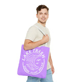Tote — Lake Trash Tote Bag: 'Drink Float Relax' Beach & Lake Day Bag