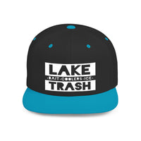 Lake Trash Snapback Hat | Cool Summer Accessory for Lake Lovers, Outdoor Fun Gear, Fisherman Gift, Casual Everyday Wear, Beach Day Essential