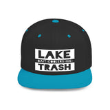 Lake Trash Snapback Hat | Cool Summer Accessory for Lake Lovers, Outdoor Fun Gear, Fisherman Gift, Casual Everyday Wear, Beach Day Essential
