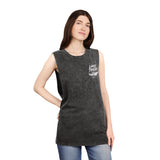 Lake Trash Stonewash Tank — “Your Docking Lights Are On” Boat Graphic