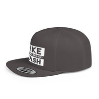 Lake Trash Snapback Hat | Cool Summer Accessory for Lake Lovers, Outdoor Fun Gear, Fisherman Gift, Casual Everyday Wear, Beach Day Essential