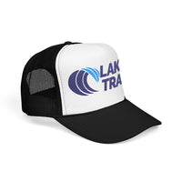 Lake Trash Foam Trucker Hat, Embroidered Camping Cap, Outdoor Adventure Hat, Gift for Lake Lovers, Summer Festivals Hat