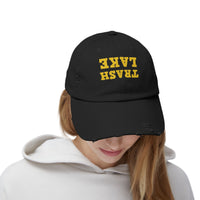 Trendy Distressed Cap for Casual Style, Unisex Adjustable Baseball Hat, Gift Idea for Sports Lovers, Everyday Wear, Summer Accessory
