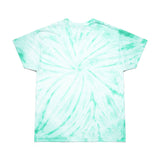 Vibrant Tie-Dye Tee with 'Fatty Naked' Design - Perfect for Summer Vibes