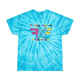 Vibrant Tie-Dye Tee with 'Fatty Naked' Design - Perfect for Summer Vibes