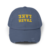 Trendy Distressed Cap for Casual Style, Unisex Adjustable Baseball Hat, Gift Idea for Sports Lovers, Everyday Wear, Summer Accessory
