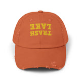 Trendy Distressed Cap for Casual Style, Unisex Adjustable Baseball Hat, Gift Idea for Sports Lovers, Everyday Wear, Summer Accessory