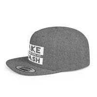 Lake Trash Snapback Hat | Cool Summer Accessory for Lake Lovers, Outdoor Fun Gear, Fisherman Gift, Casual Everyday Wear, Beach Day Essential