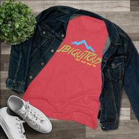 Ubiquitous Women's Triblend Tee - Get Out and Go Adventure Shirt