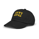 Trendy Distressed Cap for Casual Style, Unisex Adjustable Baseball Hat, Gift Idea for Sports Lovers, Everyday Wear, Summer Accessory