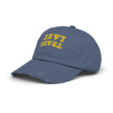 Trendy Distressed Cap for Casual Style, Unisex Adjustable Baseball Hat, Gift Idea for Sports Lovers, Everyday Wear, Summer Accessory