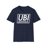 UBI-QUITous Graphic T-Shirt – Bold Universal Basic Income Statement Tee