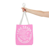 Copy of Lake Trash Pink Tote Bag — Drink • Float • Relax Beach Tote