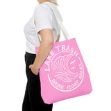 Copy of Lake Trash Pink Tote Bag — Drink • Float • Relax Beach Tote