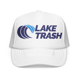 Lake Trash Foam Trucker Hat, Embroidered Camping Cap, Outdoor Adventure Hat, Gift for Lake Lovers, Summer Festivals Hat